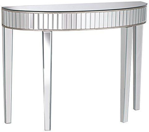 The Design Language of Round End Tables and Mirrored Surfaces